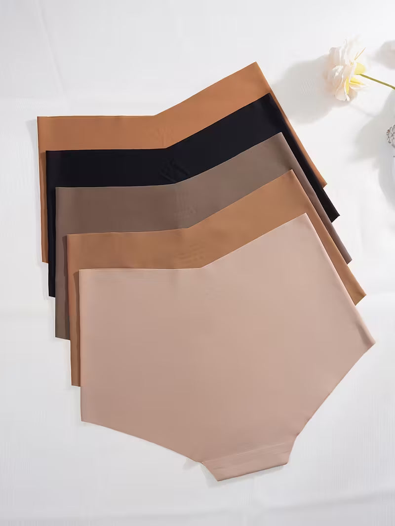 Zestaw bezszwowych fig damskich – wysoki stan i spokojna elegancja