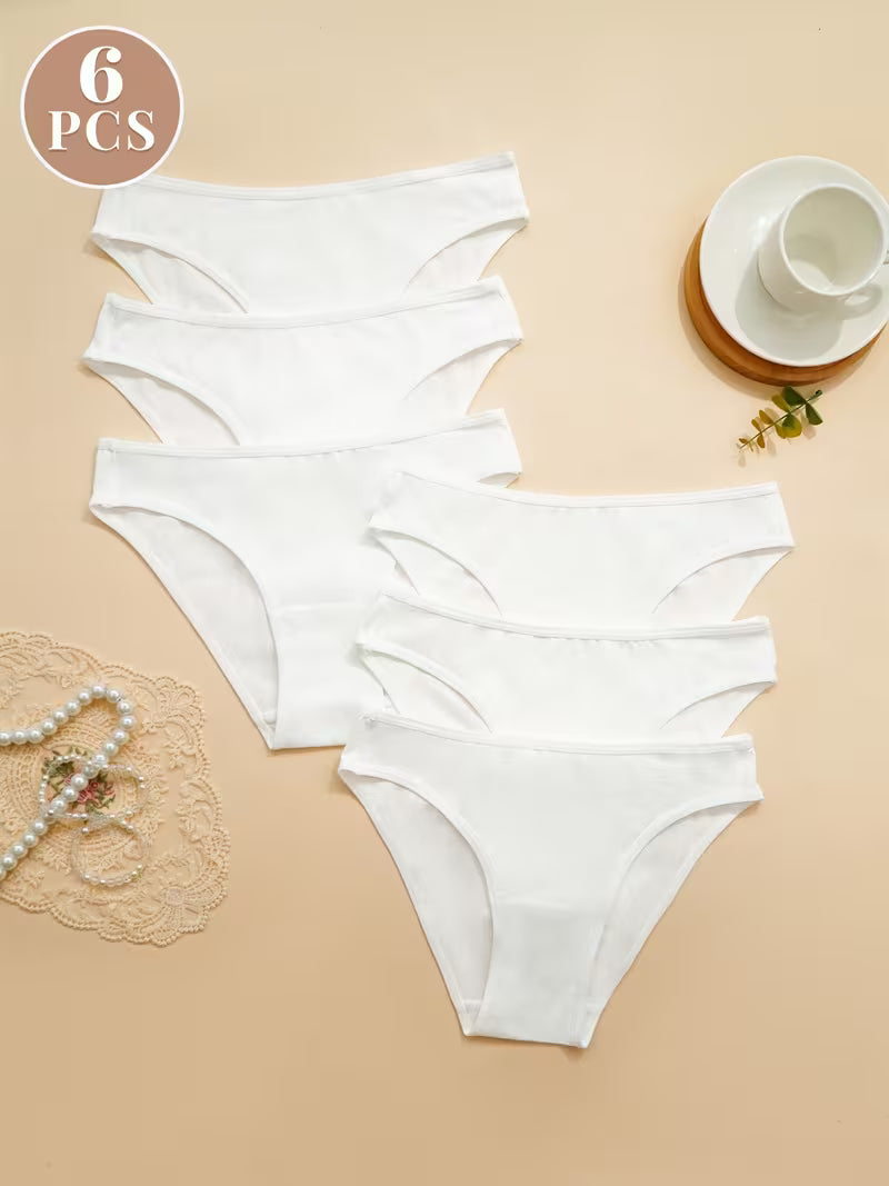 Zestaw 6 bawełnianych fig – średni stan i minimalistyczna forma