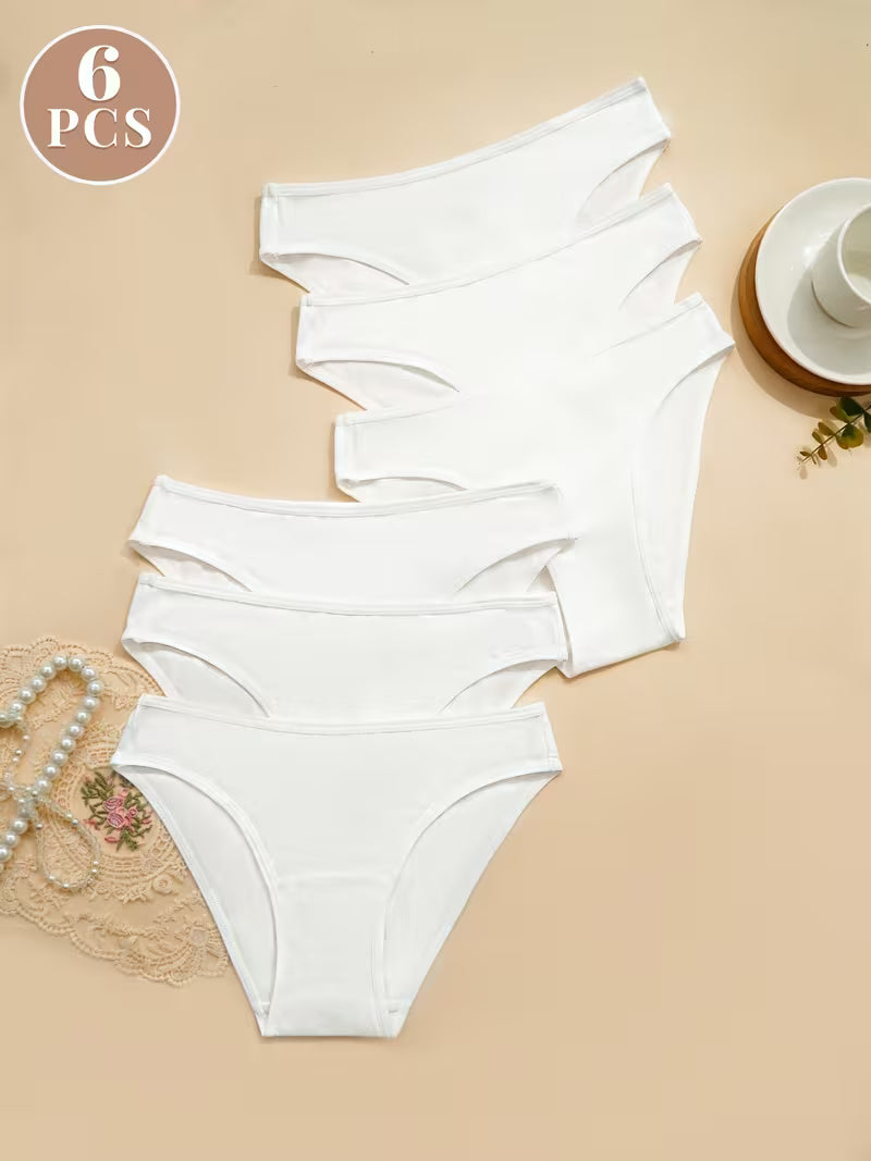 Zestaw 6 bawełnianych fig – średni stan i minimalistyczna forma