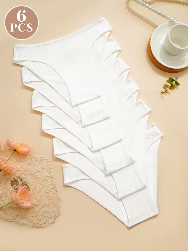 Zestaw 6 bawełnianych fig – średni stan i minimalistyczna forma