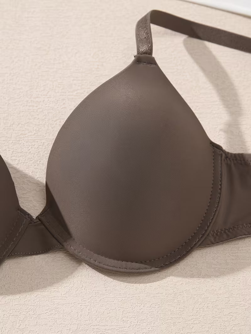 Zestaw gładkich biustonoszy bezszwowych – codzienny komfort i czysta linia