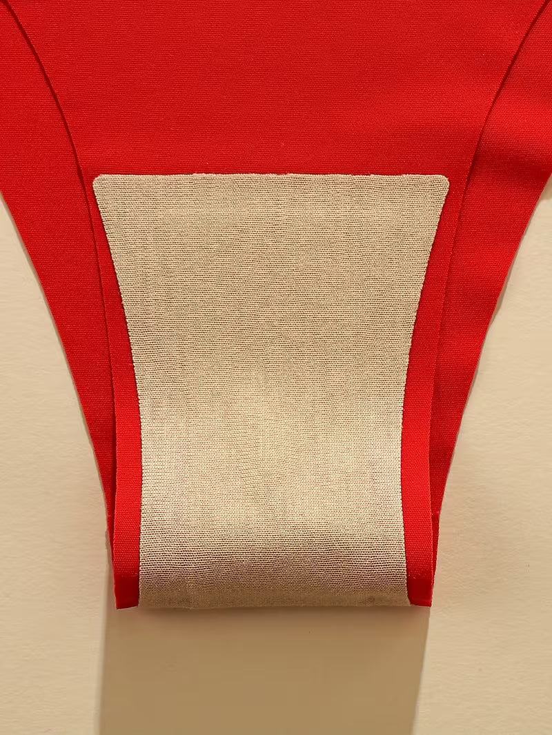 Zestaw bezszwowych fig damskich 6 sztuk – linia V i gładka elegancja