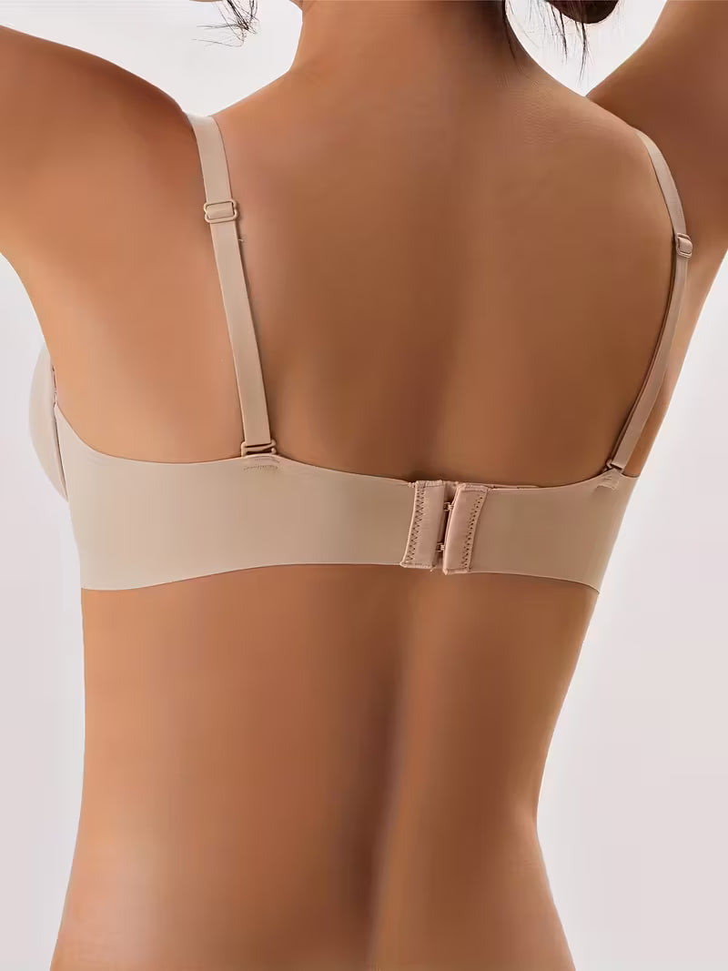 Bezszwowy biustonosz z fiszbinami – gładkie modelowanie i dyskretne wsparcie