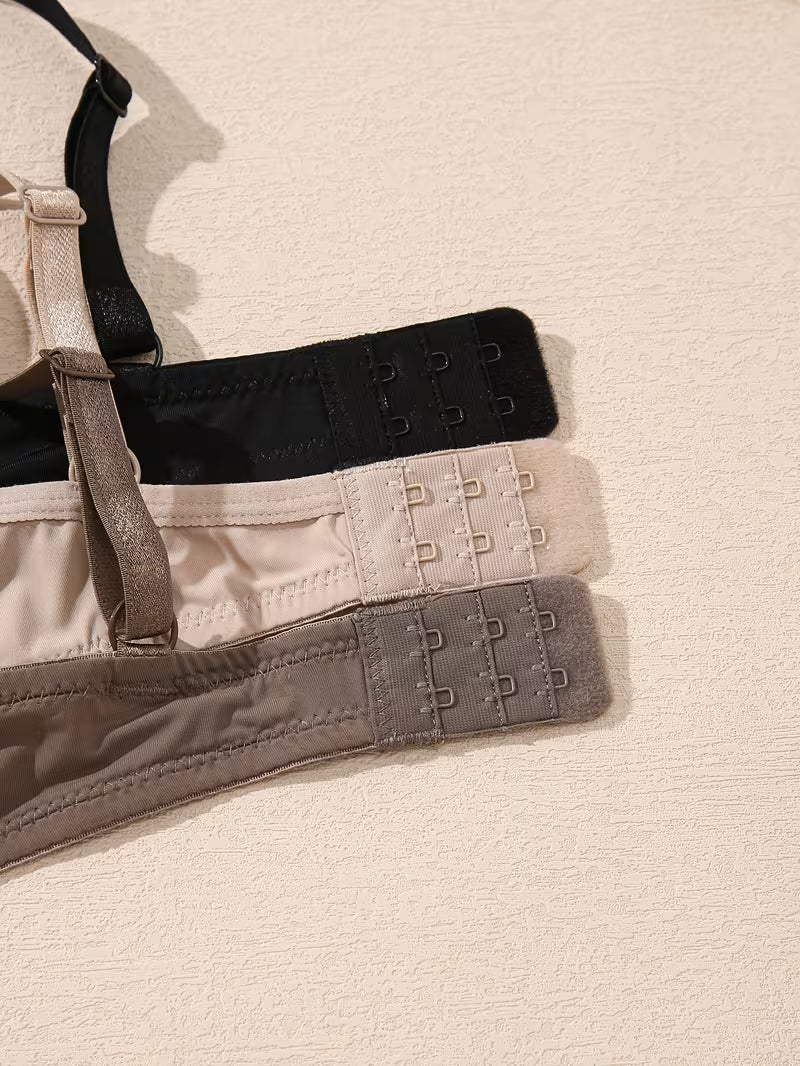 Zestaw gładkich biustonoszy bezszwowych – codzienny komfort i czysta linia